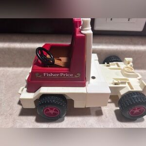 Vintage fisher price fire truck